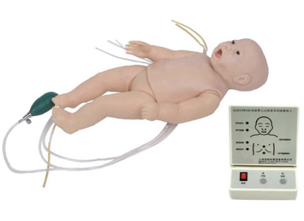 HL/FT437 Full-functional Infant Nursing Manikin (Nursing, CPR, Auscultation)